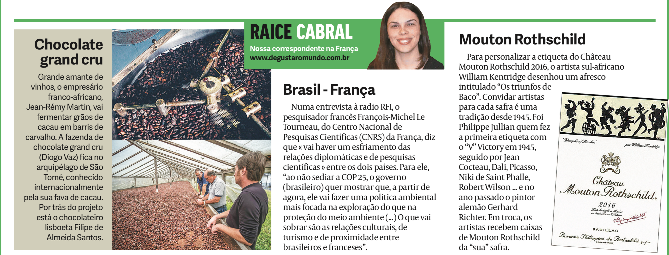 Coluna Raice Cabral jornal de Brasilia