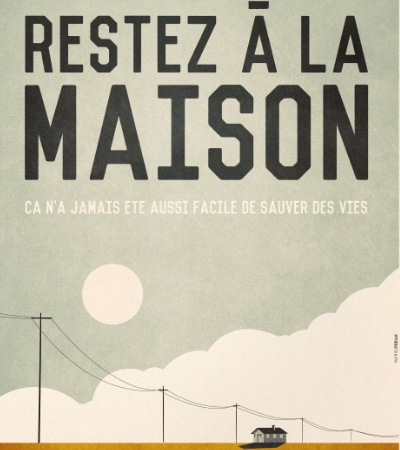 restez &agrave; la maison
